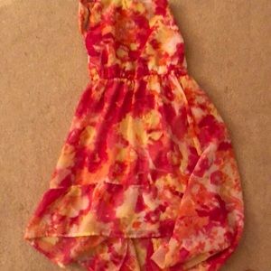 Pink and yellow sundress